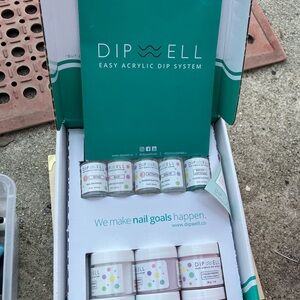 DipWell Acrylic Dip Nail Kit 6 colors